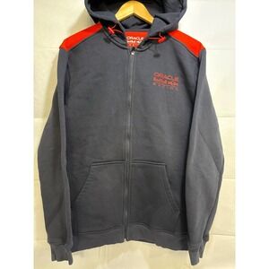 Oracle Red Bull Racing Team Colorblock Full-Zip Hoodie Men's XXL Sweatshirt